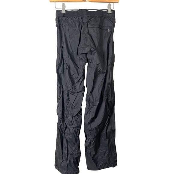 Marmot Precip Size Medium Black Pants 100% Nylon Eco Rain Waterproof Hiking - Picture 2 of 7